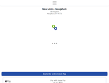 Tablet Screenshot of newmoonnaugatuck.com